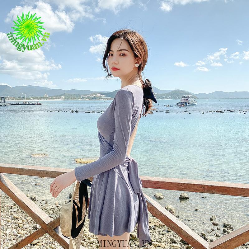 Đồ Bơi Liền Thân Phối Ren Gợi Cảm Cho Nữ