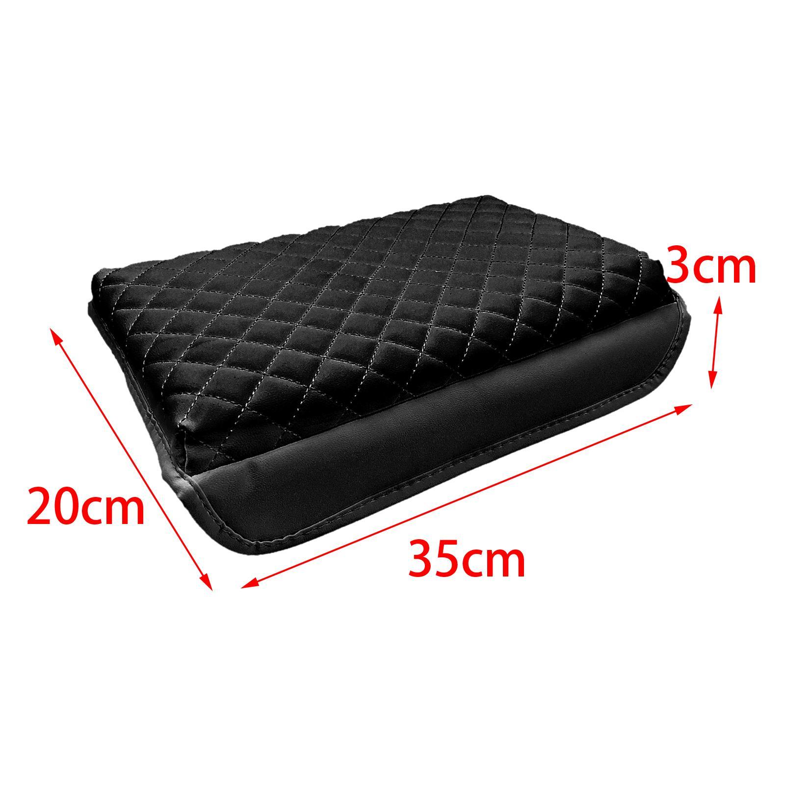 Leather Car Armrest Cover Protector Interior for Tesla /Y