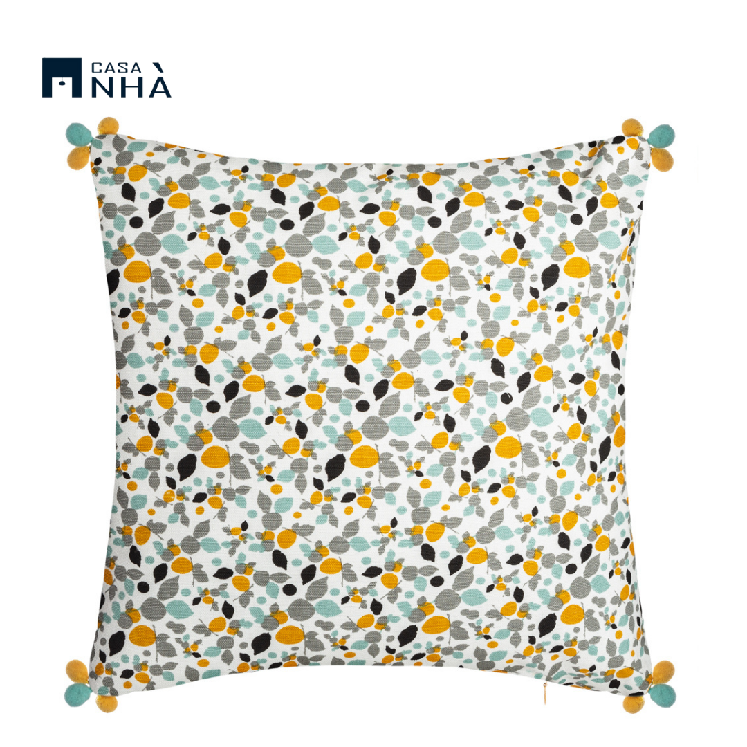 Vỏ gối tựa trang trí CITRUS CUSHION COVER 40x40cm