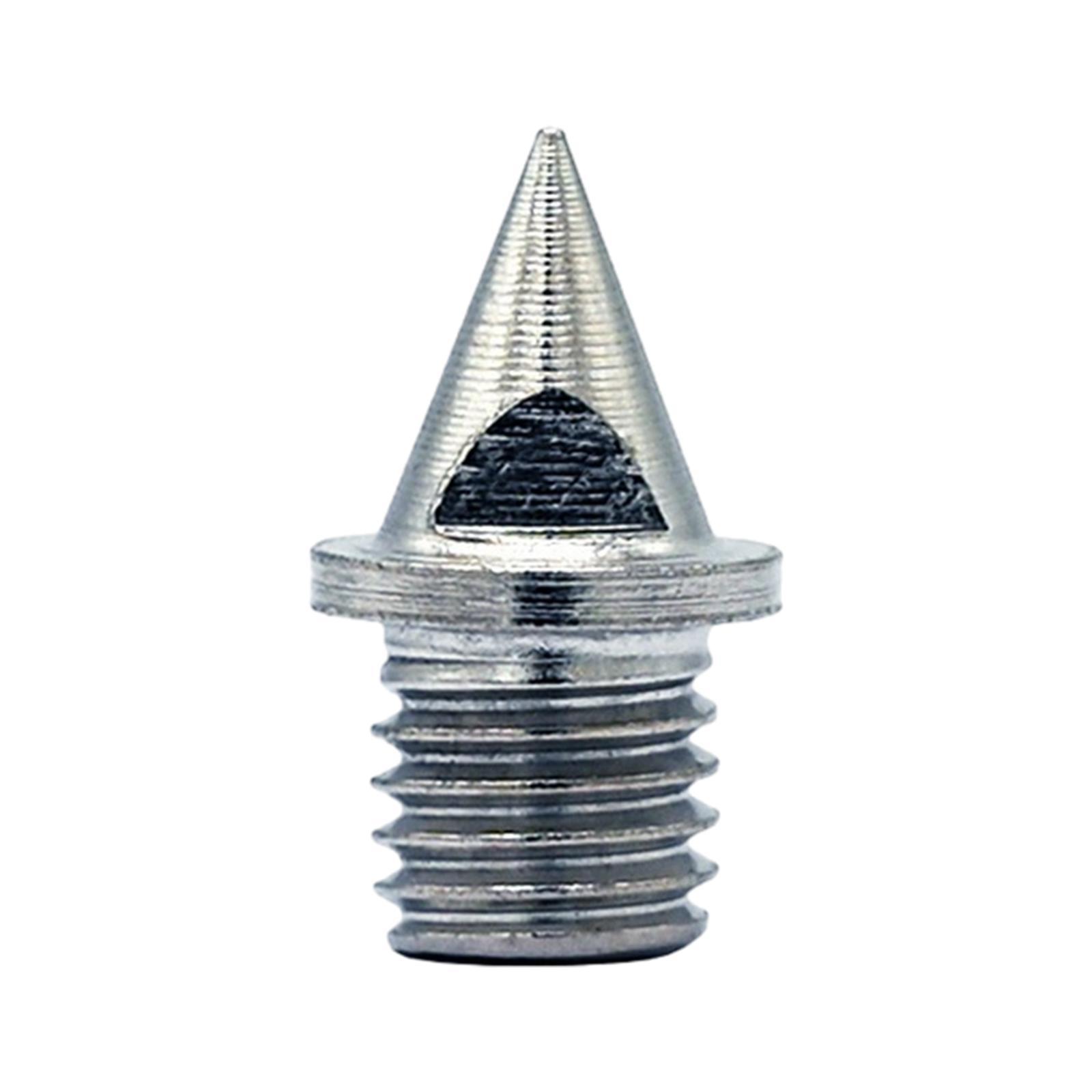 Steel Track Spikes, 12 Pcs Track Spikes for Track Shoes, Replacement Spikes for Track and Field Sprinting or Cross Country