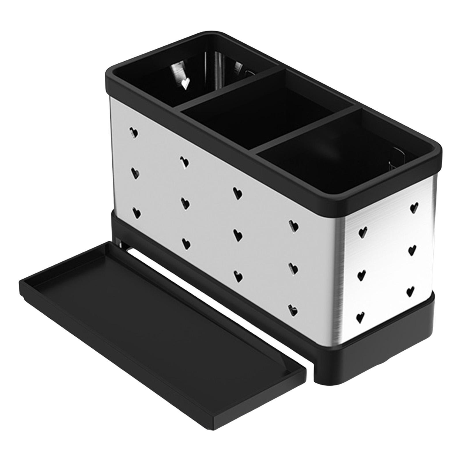 Cutlery Storage Rack No Punching Chopstick Spoon Fork Cutlery Storage for Countertop