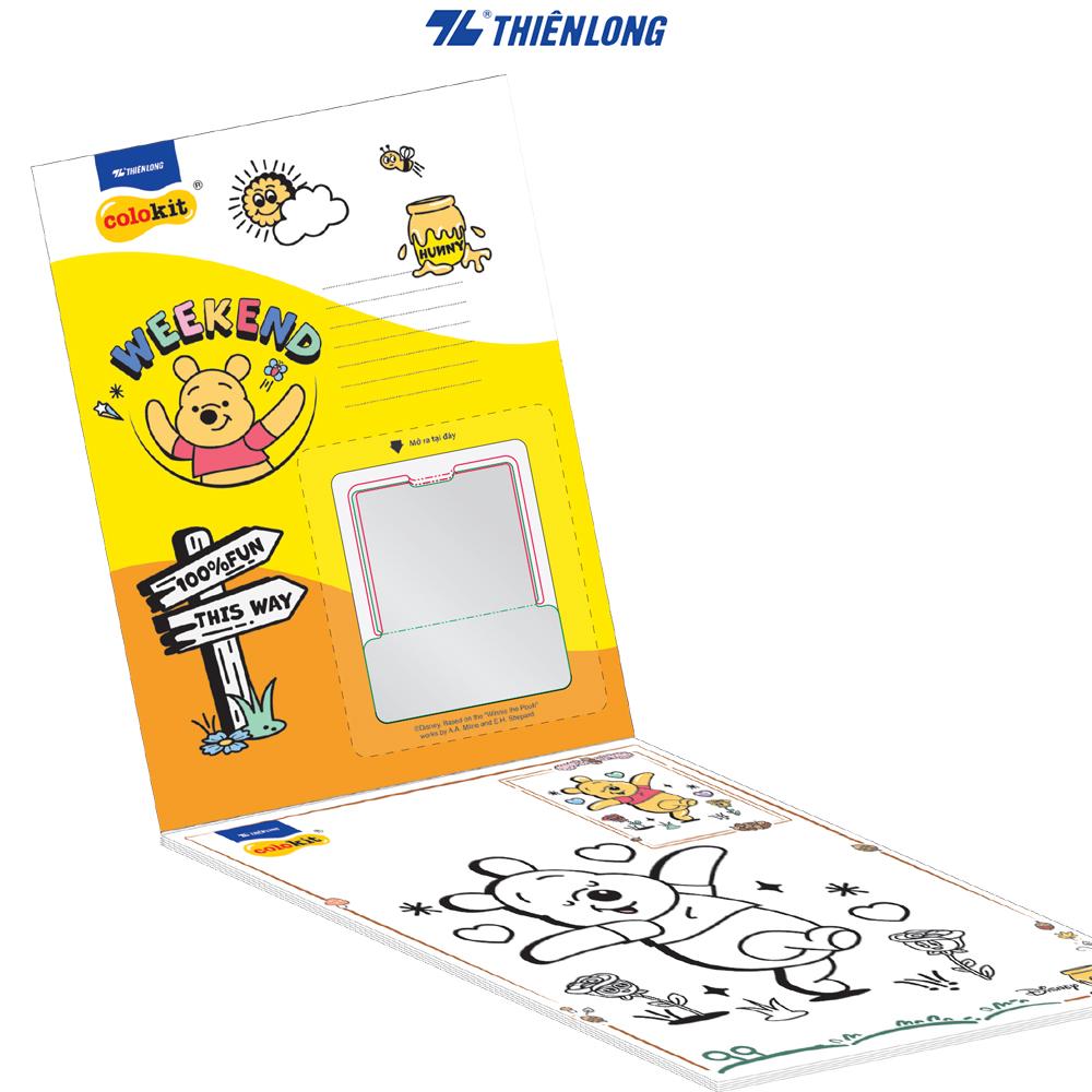 Bộ tập tô màu Pooh Thiên Long Colokit COB-C008/PO