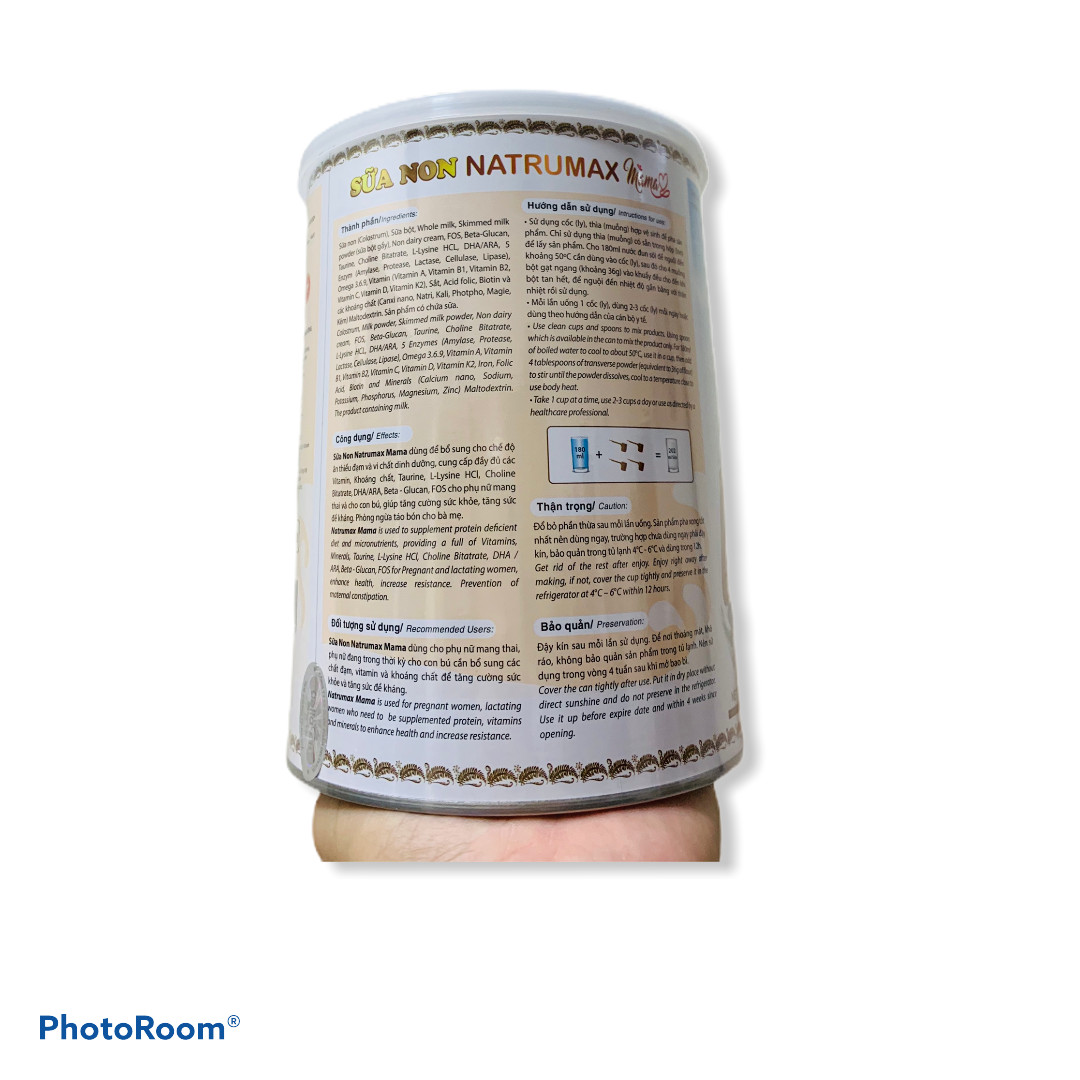 Sữa non Natrumax Mama 800gr