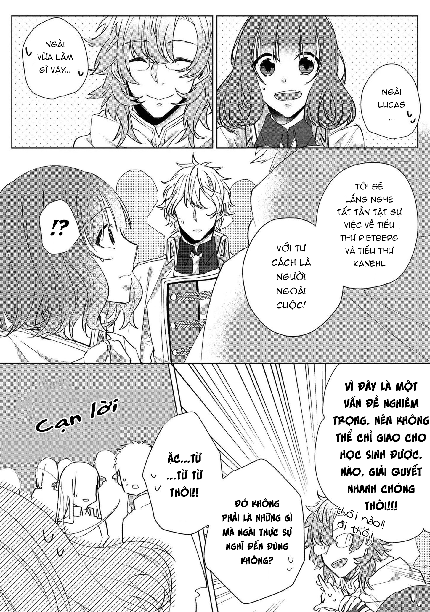 vị hôn phu là kẻ phản diện nên tôi hơi rén chapter 8 2