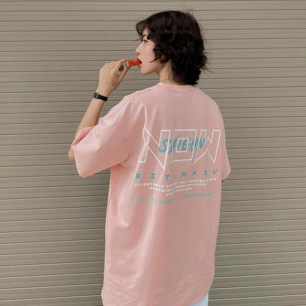 Áo Thun Local Brand Now Saigon Nam Nữ Tay Lỡ Oversize Unisex Full Mạc
