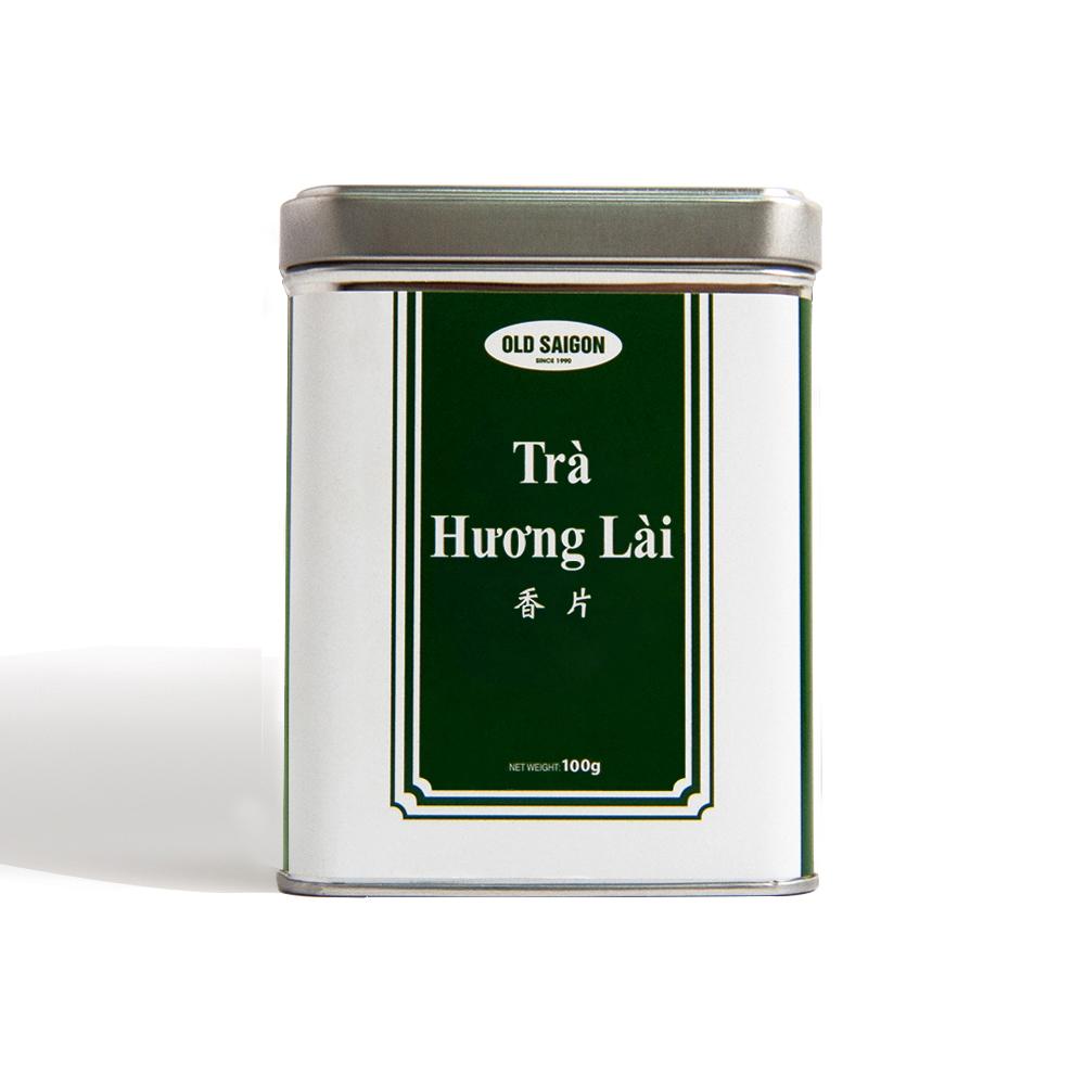 Trà hương lài ướp hoa hộp thiếc 100gr hàng chính hãng Oldsaigon