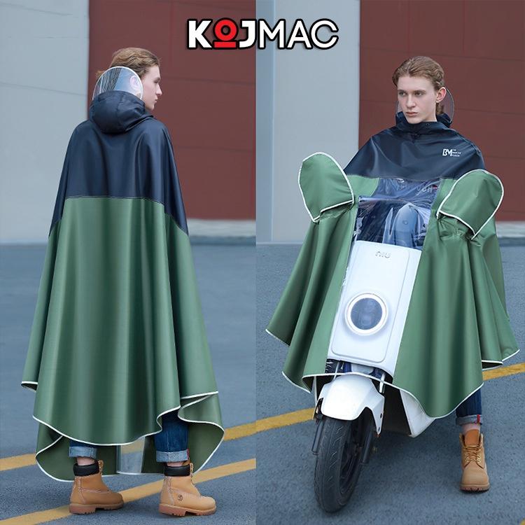 Áo Mưa Người Lớn 1 Đầu KOJMAC RAINCOAT Vải Oxford Cao Cấp Lớn