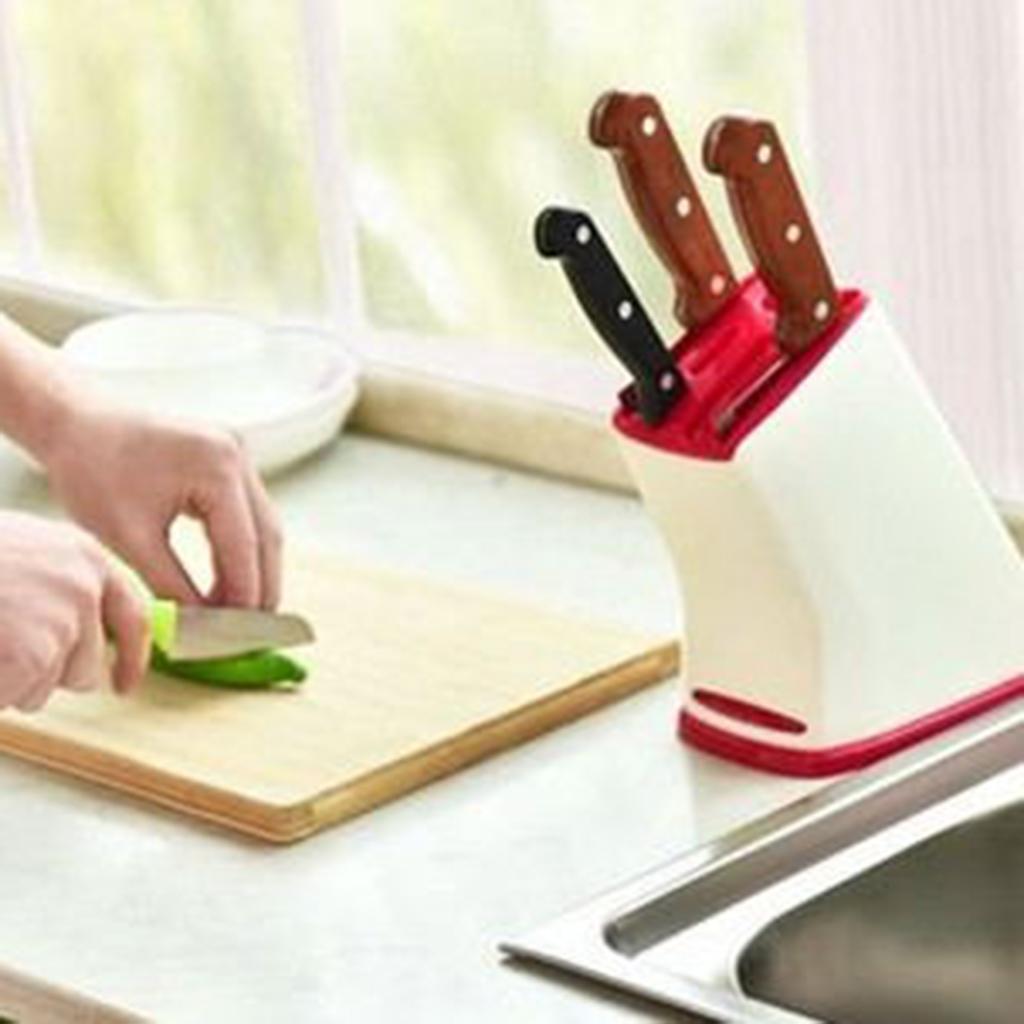 Universal Knife Block Scissors Knife Holder Knives Storage