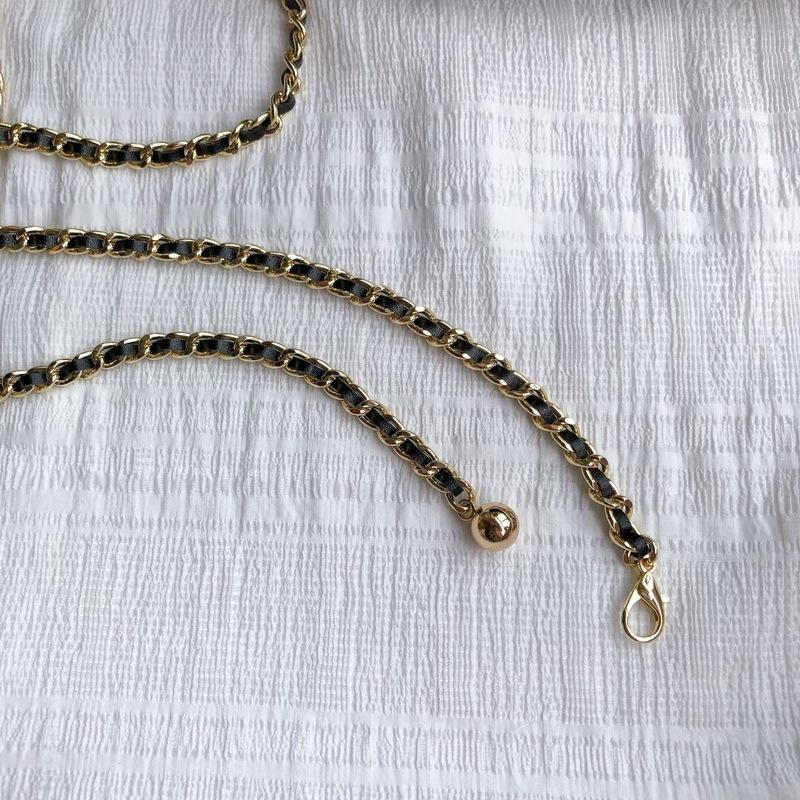 Thương Hiệu Cao Cấp Thiết Kế Vàng Eo Dây Chuyền Dây Đai Dài Cho Nữ Quần Jean Mancuernas Ajustables Pasek Damski Thẩm Mỹ Phụ Kiện