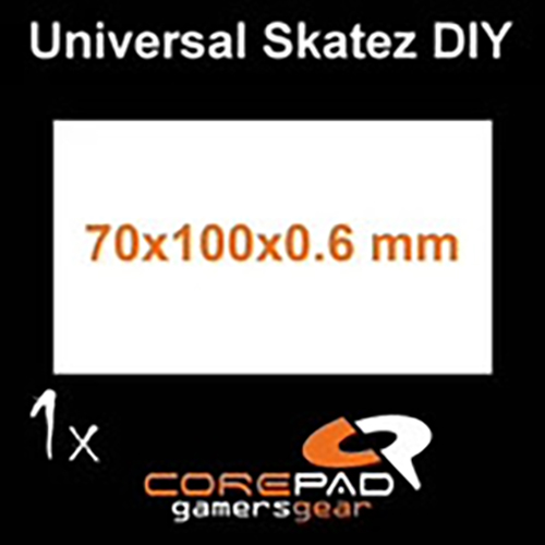 Feet chuột PTFE Corepad Skatez UNI S1 Mouse-Feet universal use - 1 Bộ - Hàng Chính Hãng