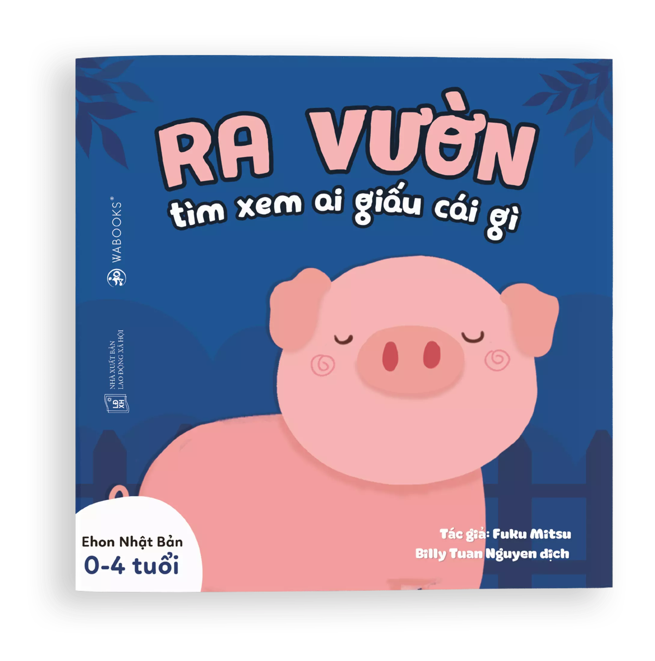 Sách Ehon Nhật bản- Bộ 3 cuốn Ai Giấu Cái Gì Đó dành cho bé từ 0-4 tuổi- Bộ sách phát triển khả năng quan sát cho trẻ