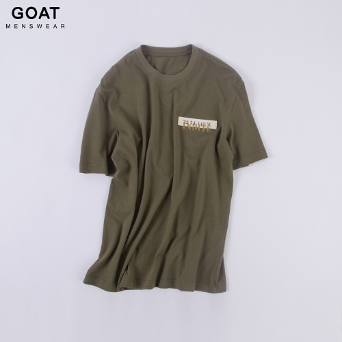 Áo Thun Nam Tay Ngắn In Chữ Trẻ Trung GOAT MENSWEAR