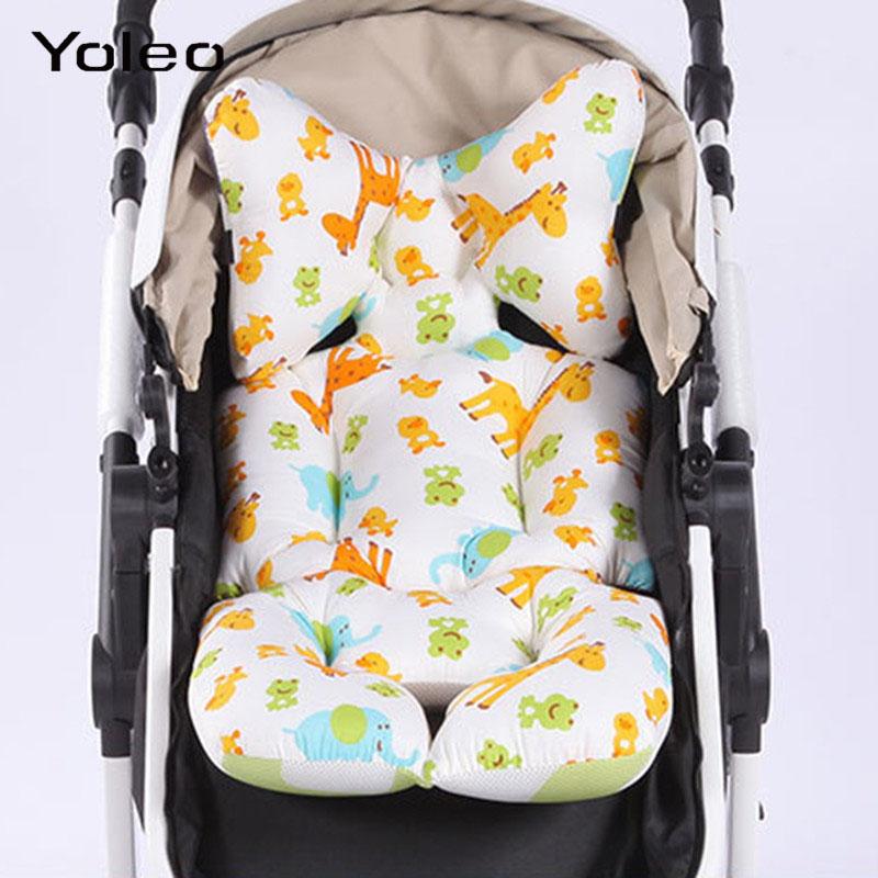 Làm Dày Chống Sốc Pram Miếng Lót Thảm Sơ Sinh Xe Đẩy Cho Bé Miếng Đế Gối Ngủ Xe Cổ Gối Gối Bảo Vệ