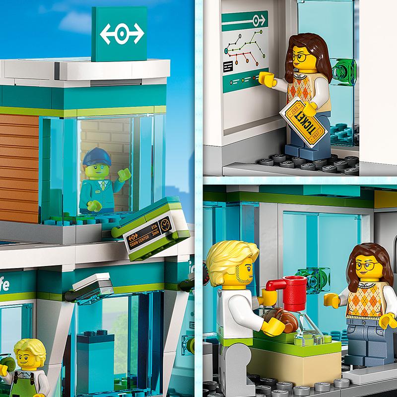 Đồ Chơi LEGO Trạm Xe Lửa Thành Phố 60335