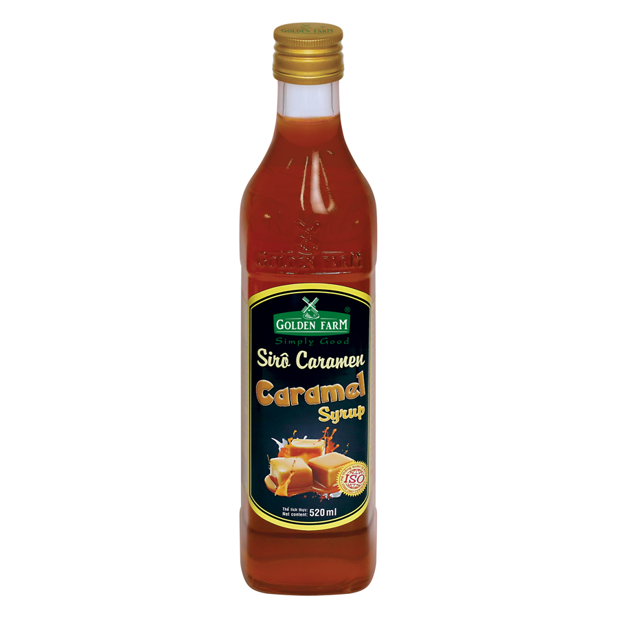 Sirô Golden Farm caramel 520ml