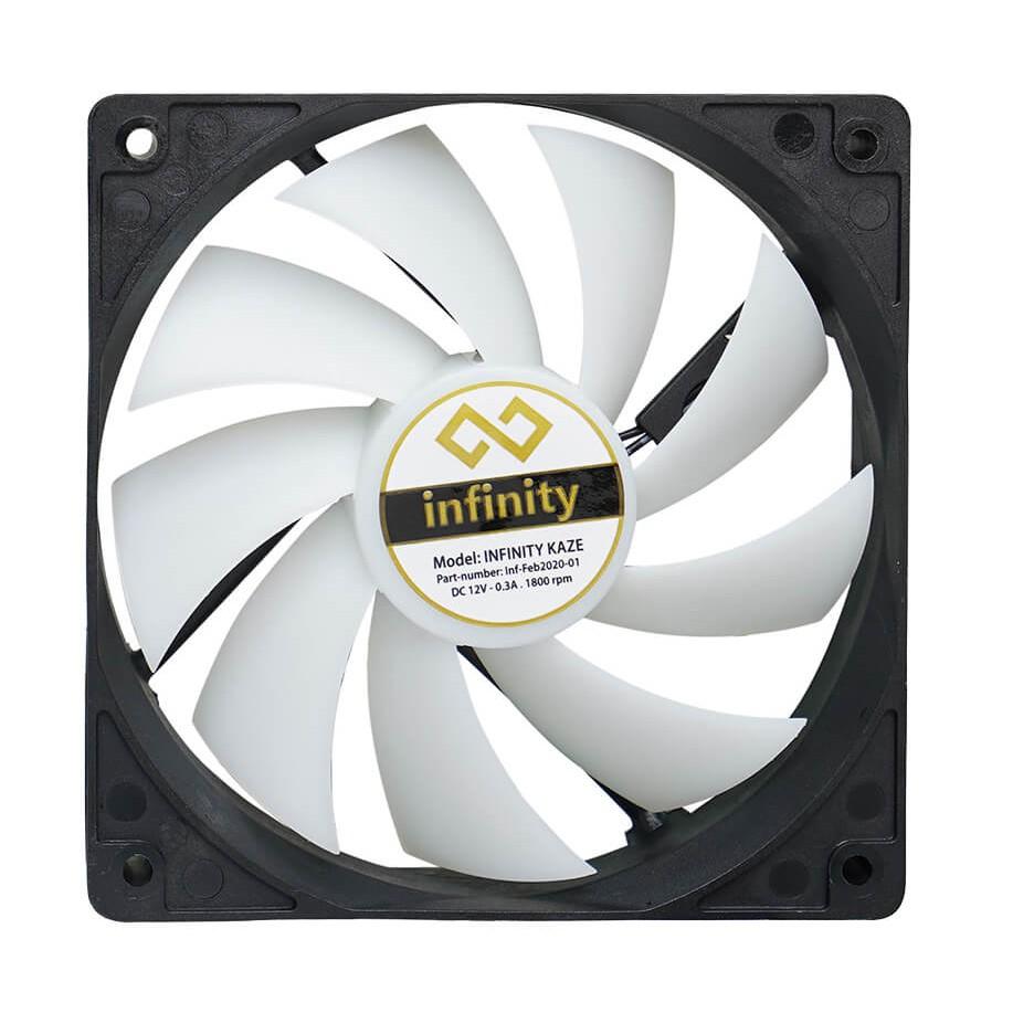  Quạt gắn case Infinity Kaze 12CM 1800 rpm No Led Fan Case