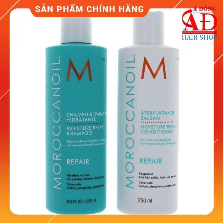 [Siêu rẻ] DẦU GỘI XÃ PHỤC HỒI TÓC HƯ TỔN MOROCCANOIL MOISTURE REPAIR 250ML