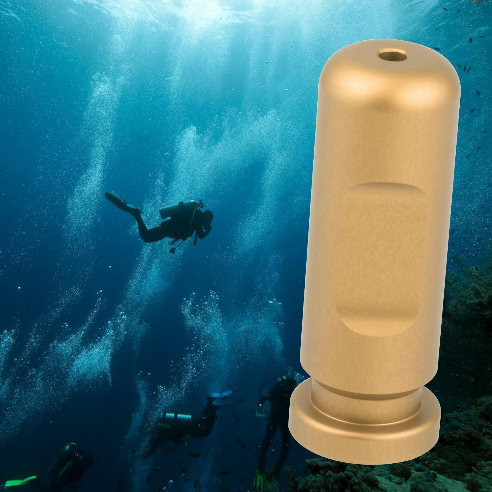 Free Diving Ear Equalization Auxiliary Practice Tools, Professional Aluminum Equalizer, Free Diving Ear  for Diving, Snorkeling