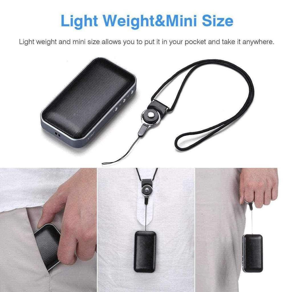 Di động không dây ngoài trời mini Audio Audio Ultra-Thin Loa loa loa hỗ trợ thẻ TF TF SECHARGED Usb Sale Color: White