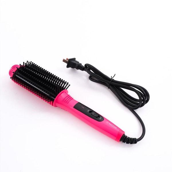 Lược điện NO.VA. đa năng 3 trong 1, làm xoăn ,sấy phồng ,uốn cụp