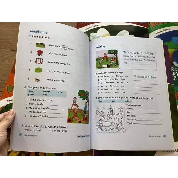 Oxford Primary Skills - Reading and Writing 6c in màu kèm audio và key