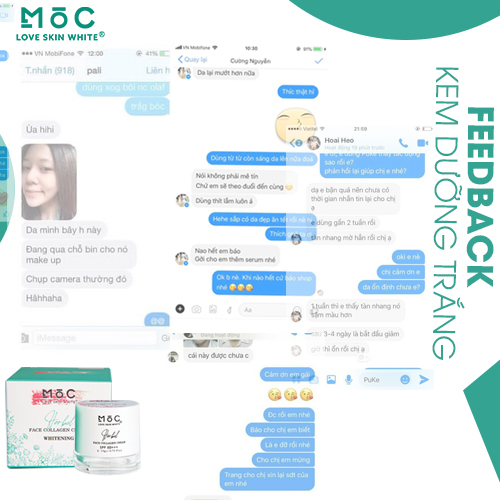 KEM DƯỠNG TRẮNG, TÁI TẠO, TRẺ HÓA, LÃO HÓA - COLLAGEN 20G - MỘC