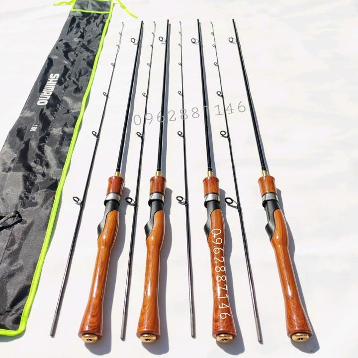 Bộ cần câu lure shimano ul cabon xoắn cao cấp