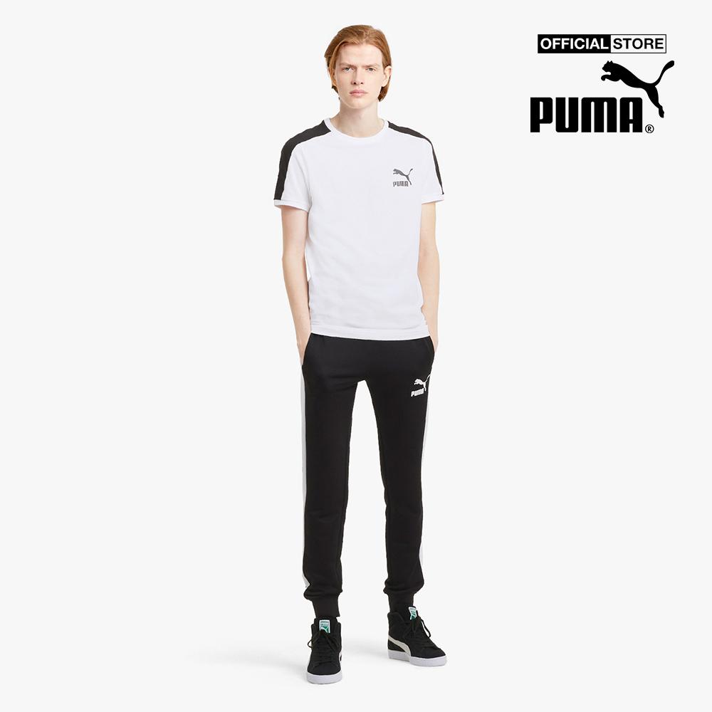 PUMA - Áo thun thể thao nam cổ tròn ngắn tay Iconic T7 Train 599869