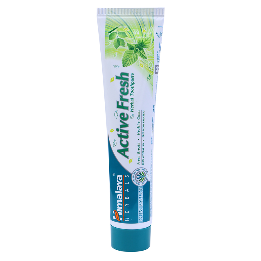 Kem Đánh Răng Thảo Mộc Tươi Mát Active Fresh Himalaya Herbals HMTP0003 (100g)