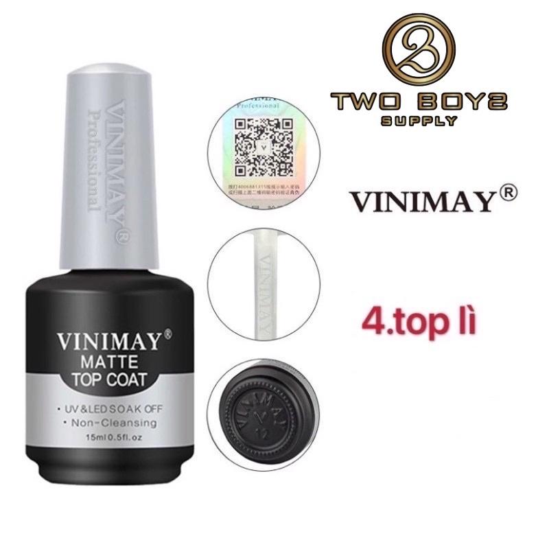 Sơn gel top lì Vinimay  - matte top chuyên dụng cho dân làm móng,phụ kiện làm móng