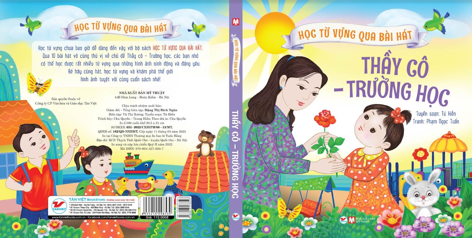 Bộ Sách Học Từ Vựng Qua Các Bài Hát