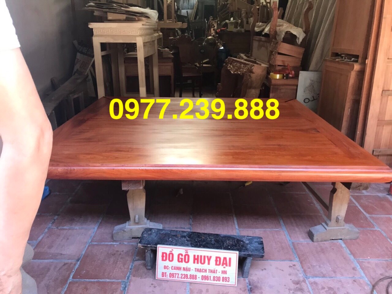 Sập ngồi mai điểu gỗ hương đá