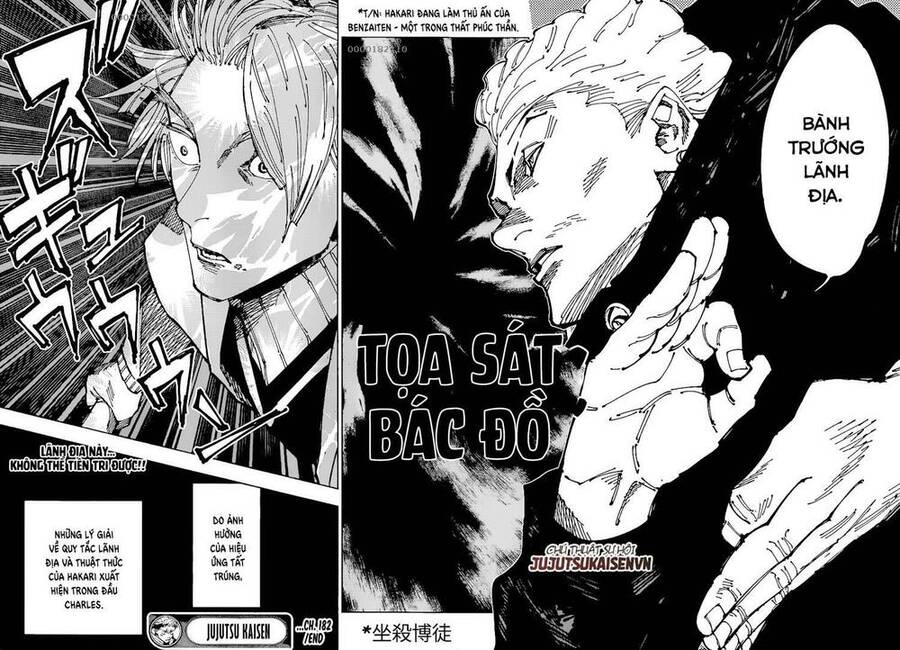 jujutsu kaisen - chú thuật hồi chiến chapter 182 18