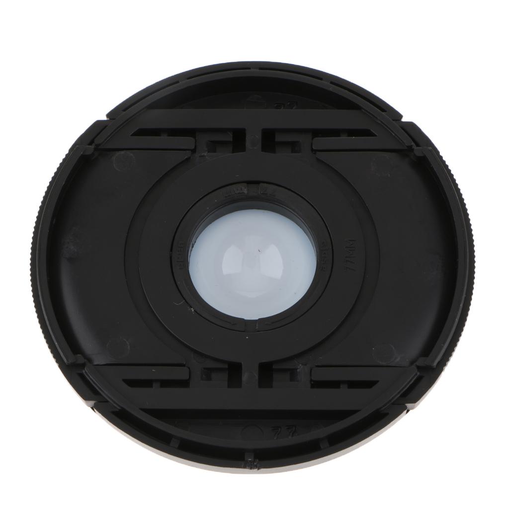 2 Trong 1 77 Mm Nắp Lens Chỉnh Cân Bằng Trắng Dành Cho Canon/Nikon DSLR