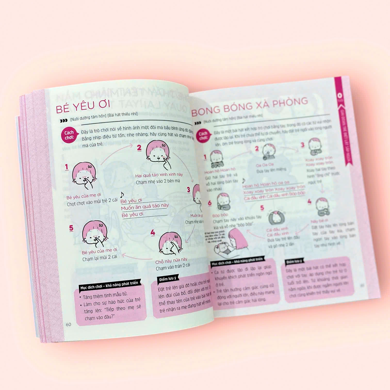 Sách - Trò chơi giúp trẻ 0-2 tuổi phát triển toàn diện thể chất và tâm hồn