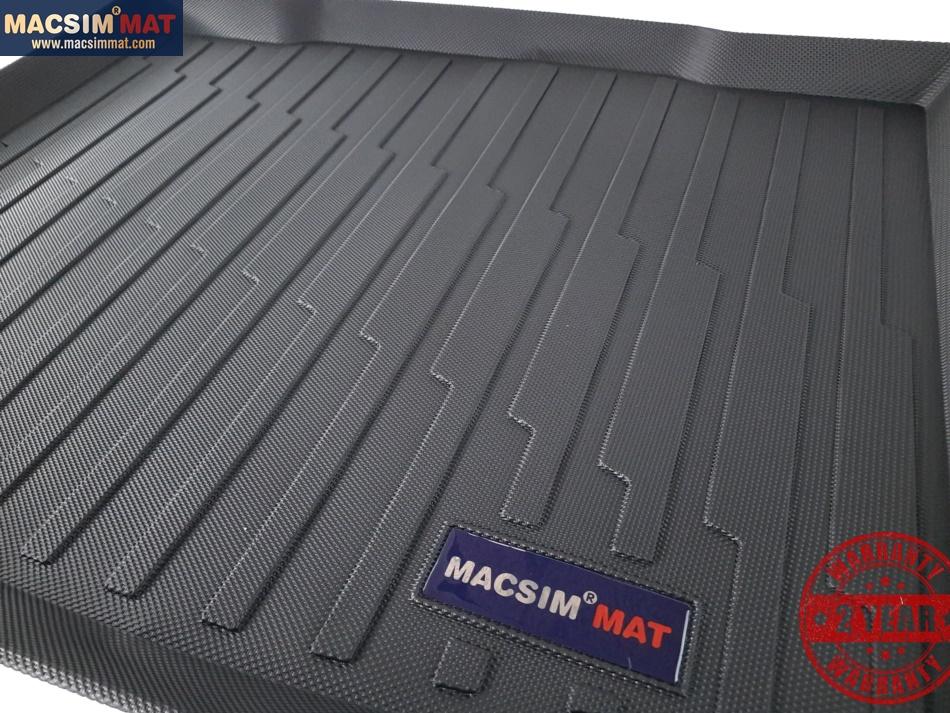 Thảm lót cốp Honda CRV 2018-  2020 nhãn hiệu Macsim chất liệu TPV cao cấp màu đen