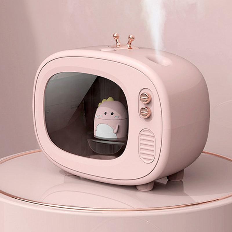Di Động 400Ml Máy Tạo Độ Ẩm Không Dây Adroable TV Máy Phun Sương Tạo Độ Ẩm Hương Thơm Khuếch Tán USB Siêu Âm Không Humidificador Với Bầu Không Khí Đèn
