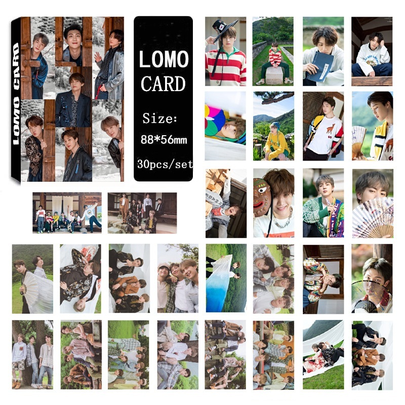 Lomo card BTS mẫu mới