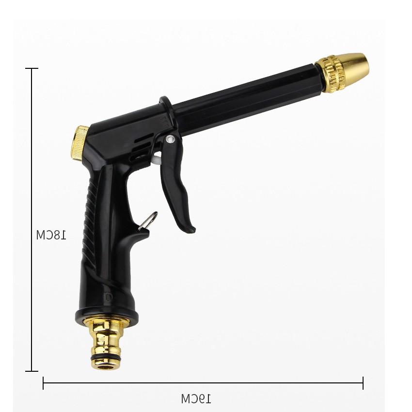 Vòi Xịt Tăng Áp Rửa Xe Ô Tô,Tưới Cây 15m 206810-2 cút nhựa xanh