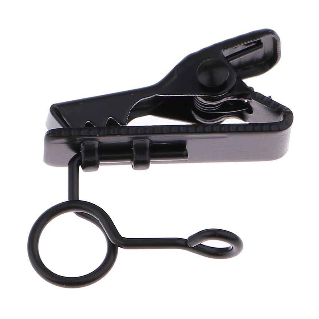 Mini Microphone Wind Muff w/ Mic Lapel Tie Clip Set Speech Meeting Accessory