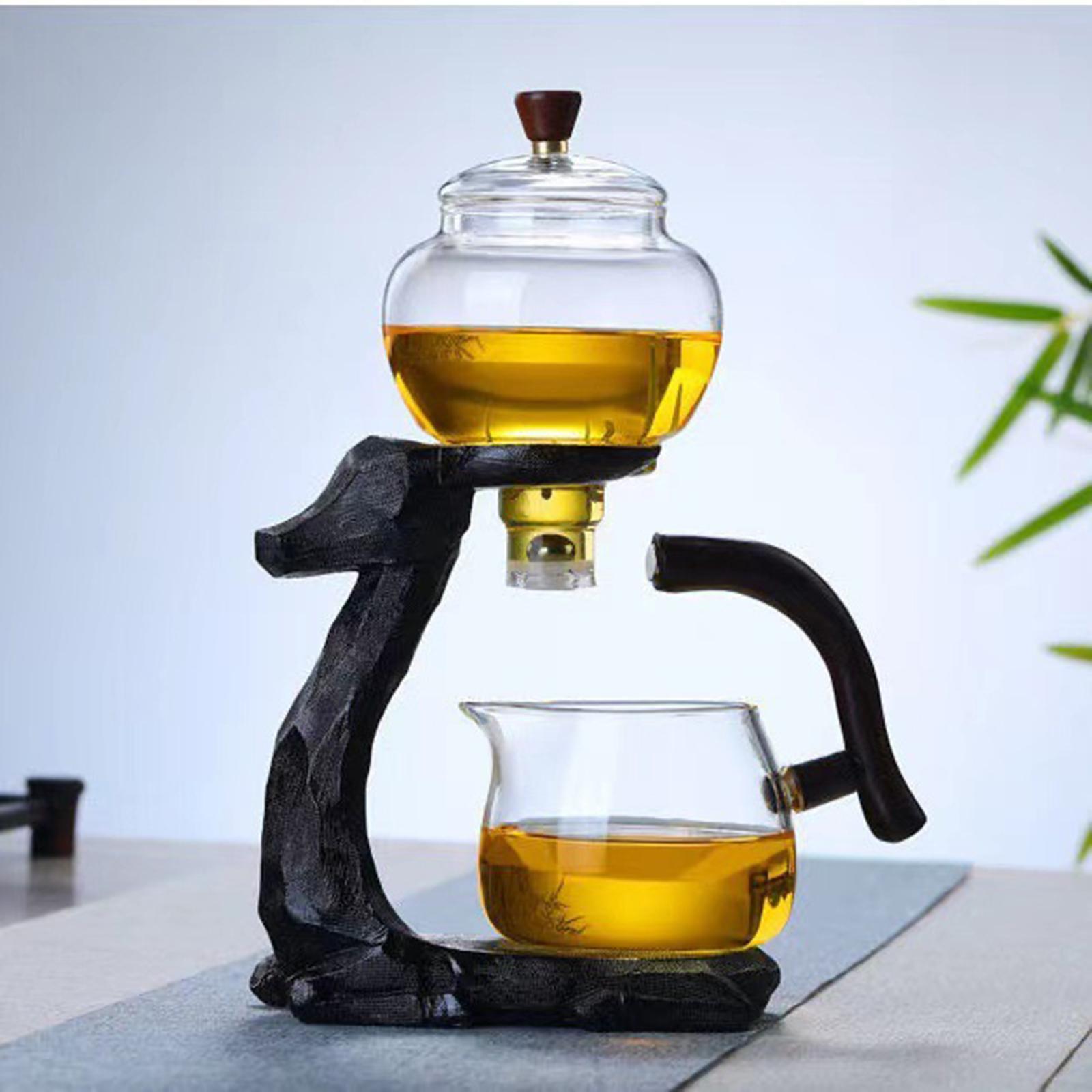 Glass Teapot Infuser Drip Pot Tea Making Infuser Tea Drip Pot for Home