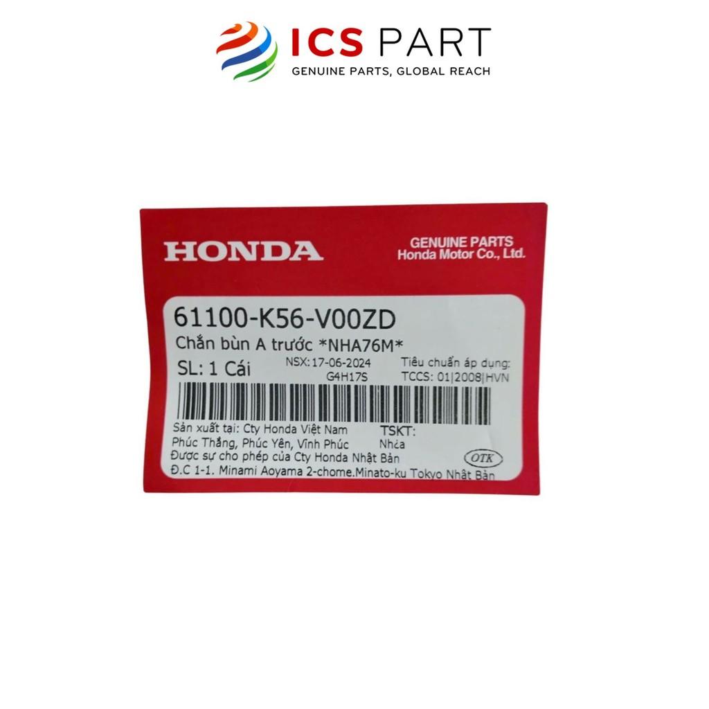 Dè Trước (Chắn Bùn Trước) HONDA Winner 2016-2017 Đen Sần (Đen Mờ) Nha76M (Không Tem) (61100K56V00ZD)