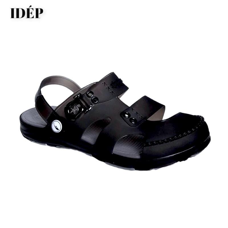 Dép Sục Cross Nam - Giày sandal nhựa dẻo bít mũi nam đúc EVA siêu nhẹ đi mưa, đi biển GL039