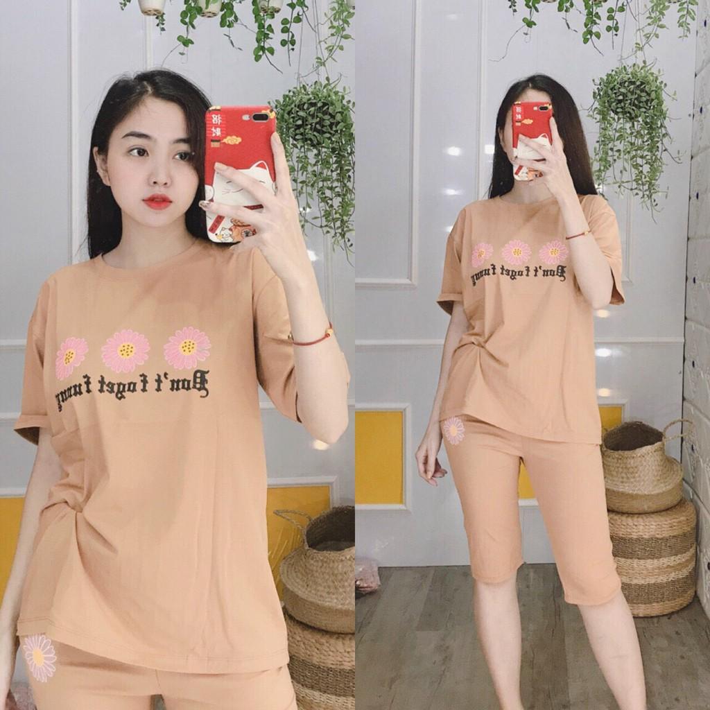 (Có tới size 85kg) Đồ Bộ Nữ, Đồ bộ thun cotton, set bộ mặc nhà đẹp