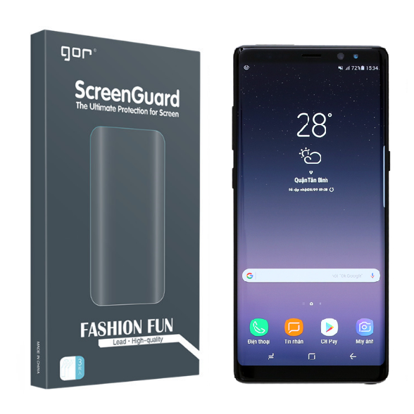 Miếng Dán Dẻo Gor 3D Cho Samsung Galaxy Note 8 - Hàng nhập khẩu