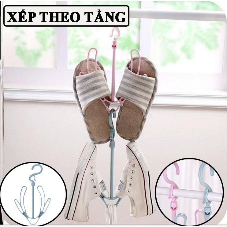 Móc treo giày dép bằng nhựa chất lượng cao giá rẻ không làm mất fom giày