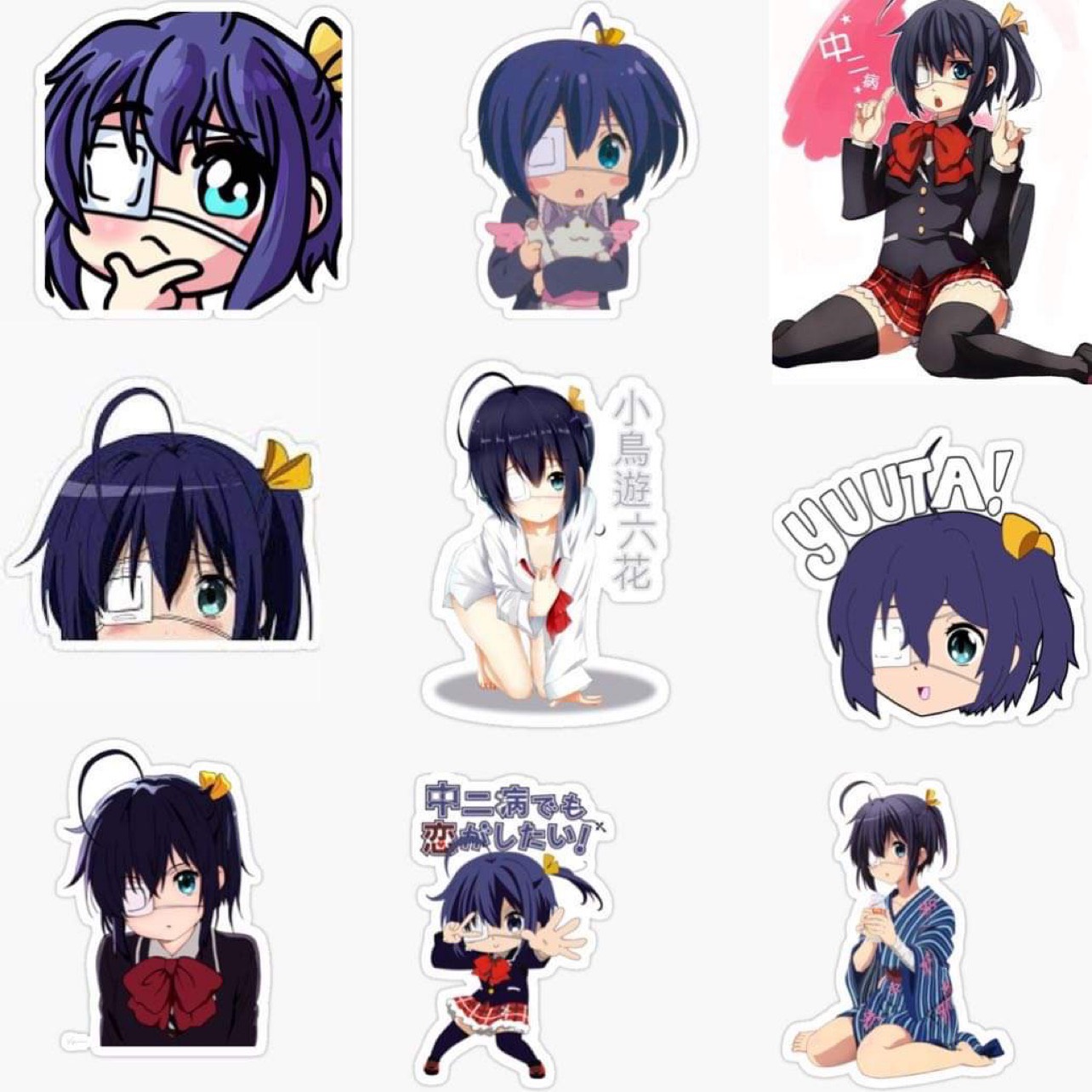 Sticker Chuunibyou Set 30