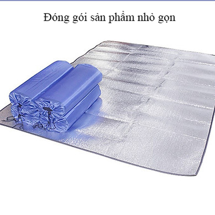 Thảm cách nhiệt tráng bạc GL4111 kt(1.5x2m) nhỏ gọn tiện lợi cho gia đình