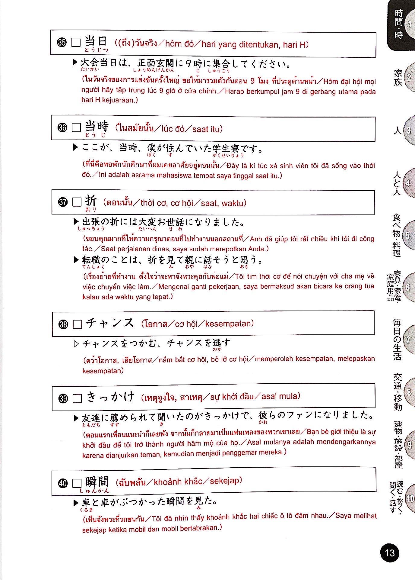 Nihongo Tango Speed Master Intermediate 2500