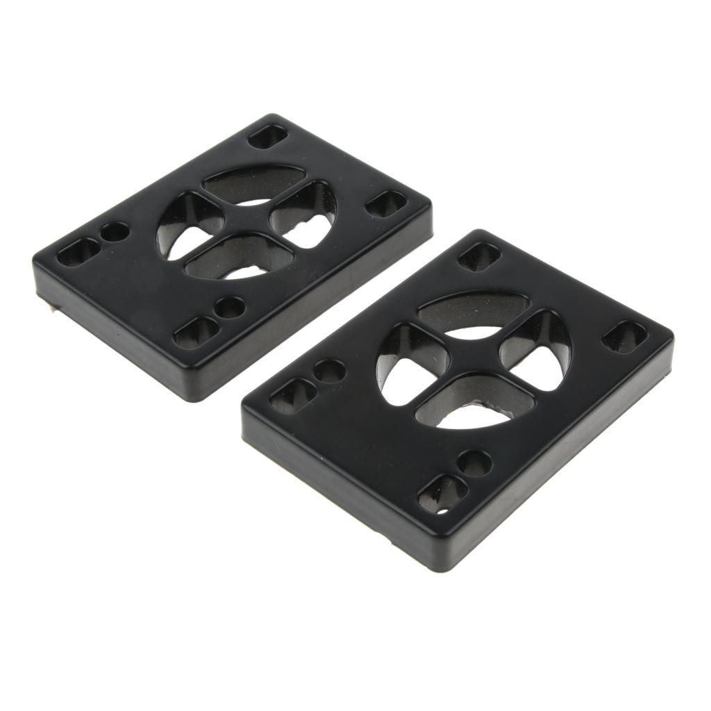 2x Pair of Skateboard Riser Pads